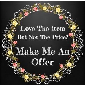 Make an offer loves!